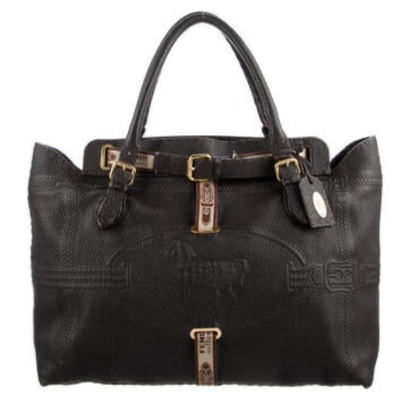 FENDI Brown Selleria Leather Large Tote Bag - Picture 1 of 17